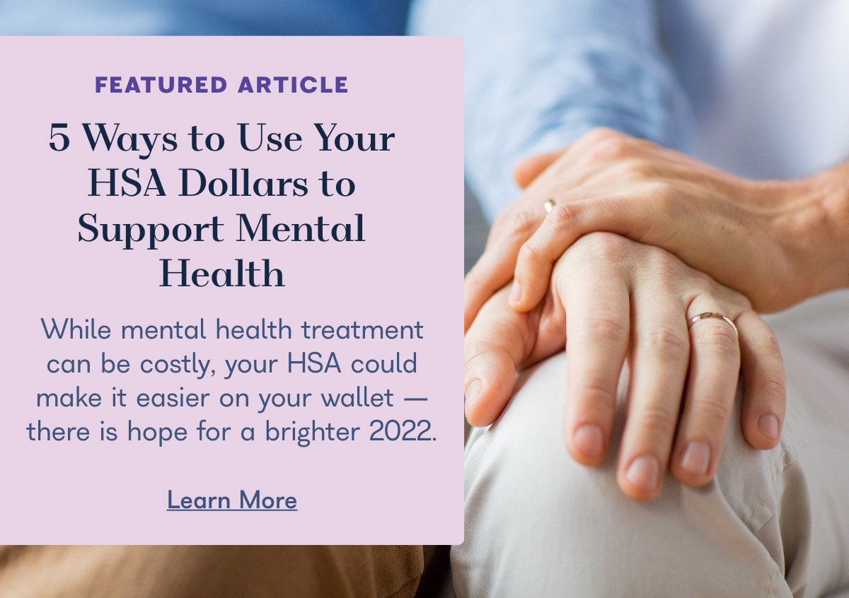 Mental health 🧠 needs some love, too HSA Store